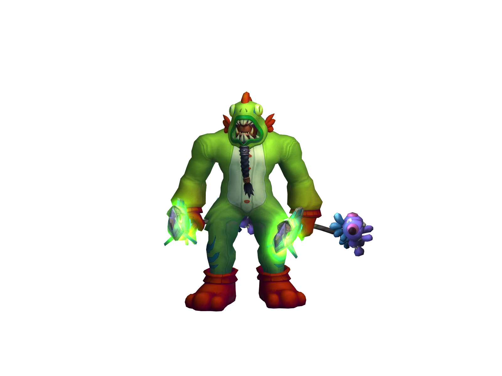 Saltycabbage 3D character render