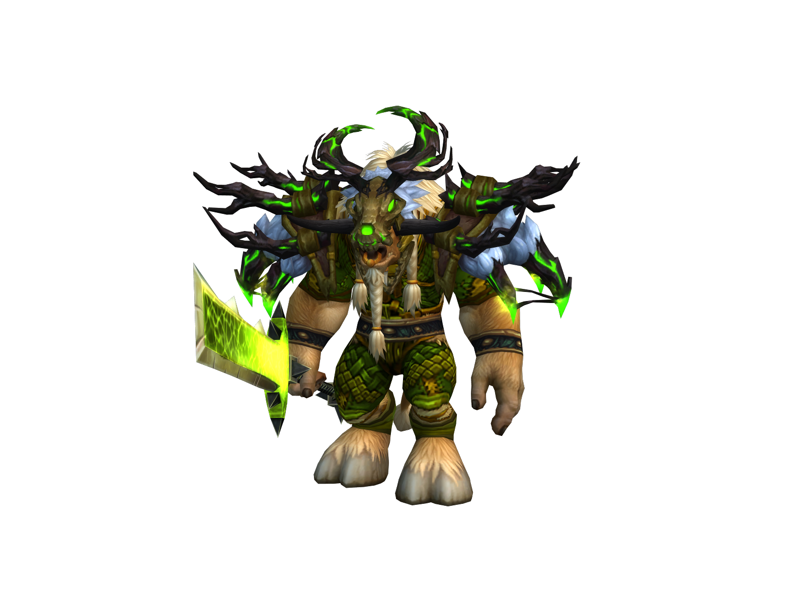 Buffavoh 3D character render