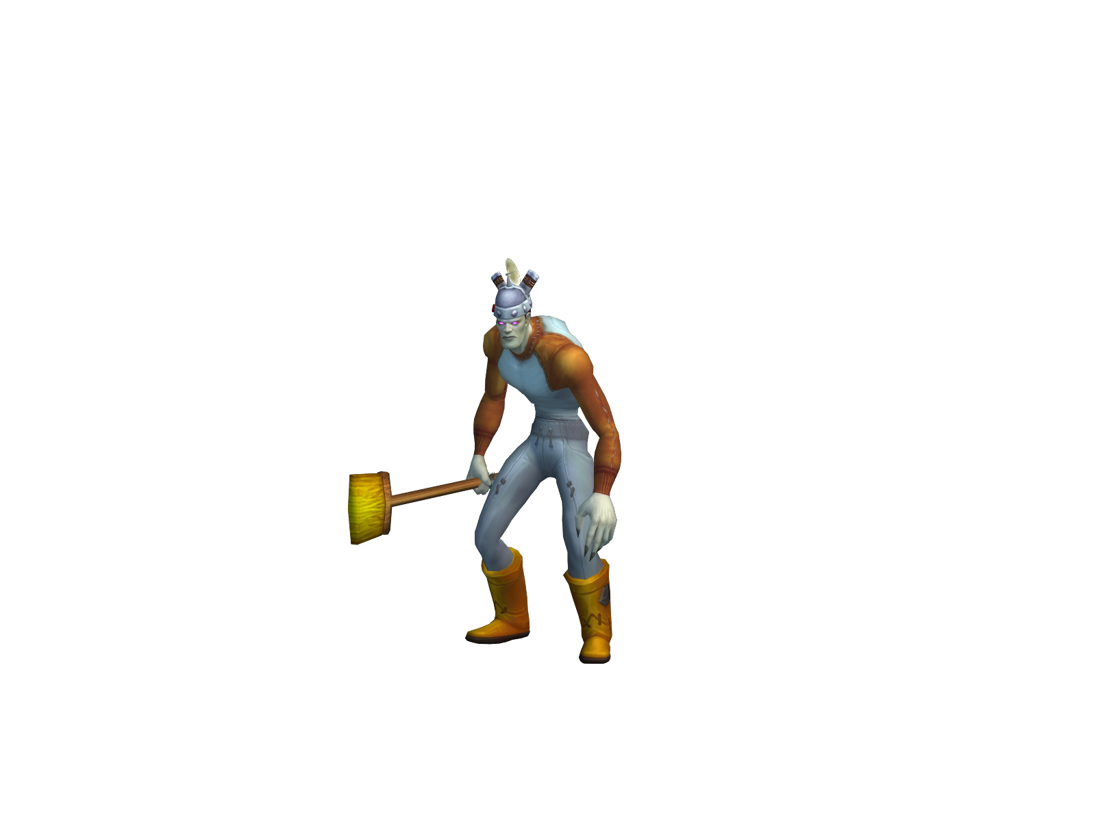 Fibbér 3D character render