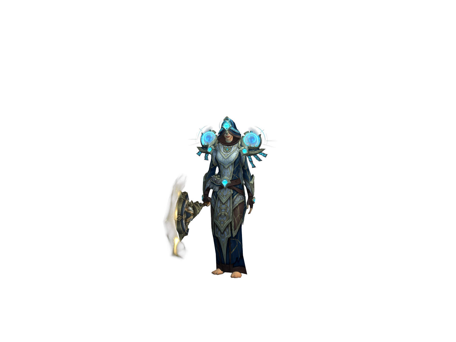Chronowitch 3D character render