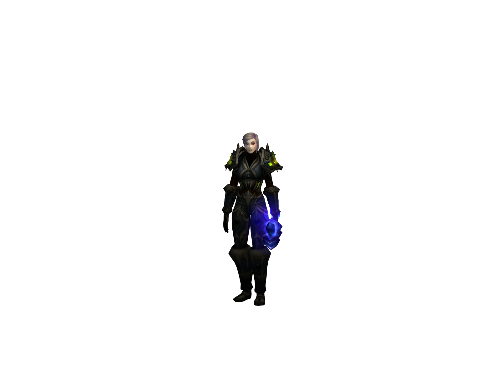 Fluffyluna 3D character render