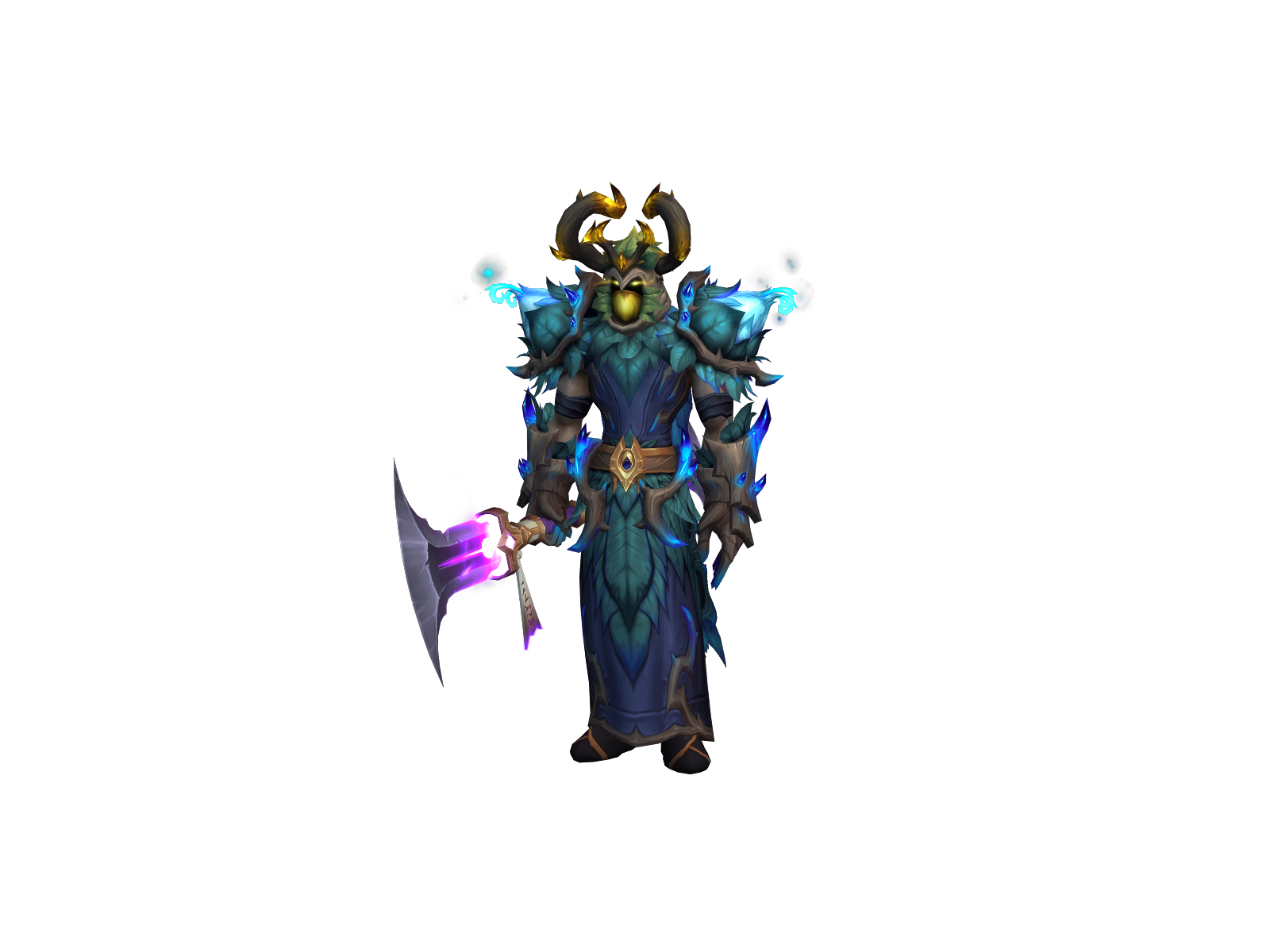 Tyroilbidnes 3D character render