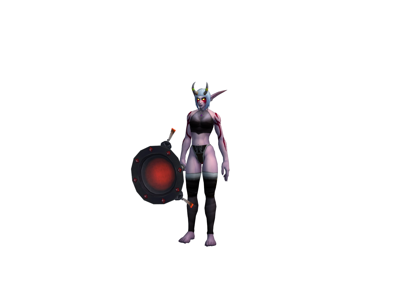 Comète 3D character render