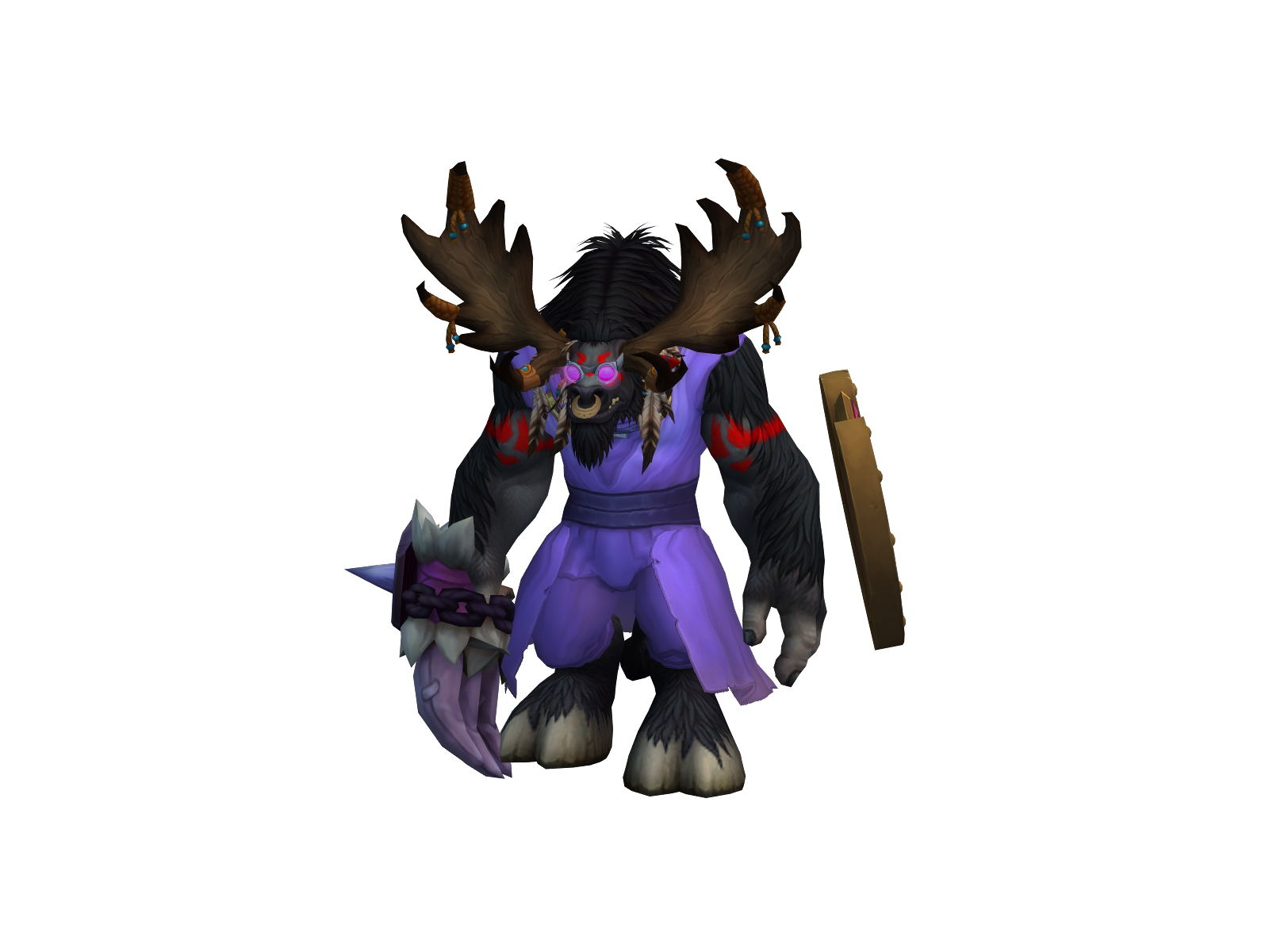 Luststeak 3D character render