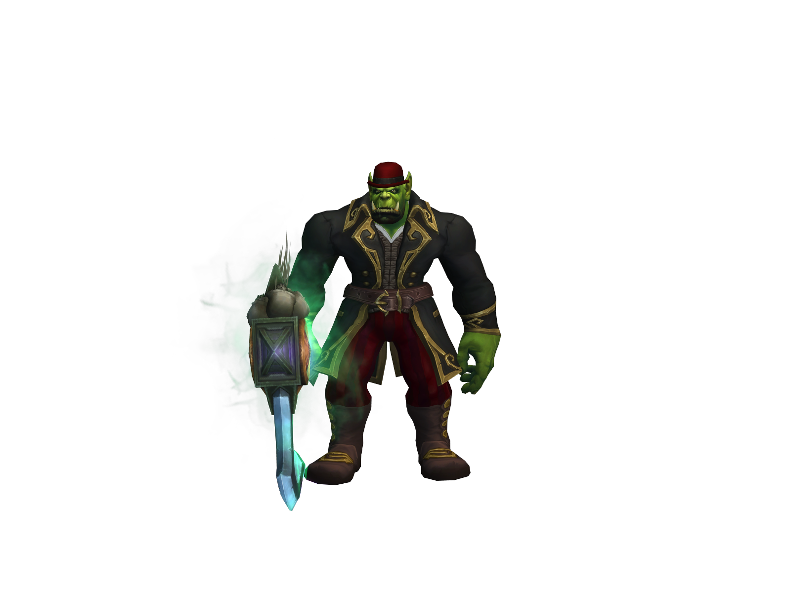 Deon 3D character render