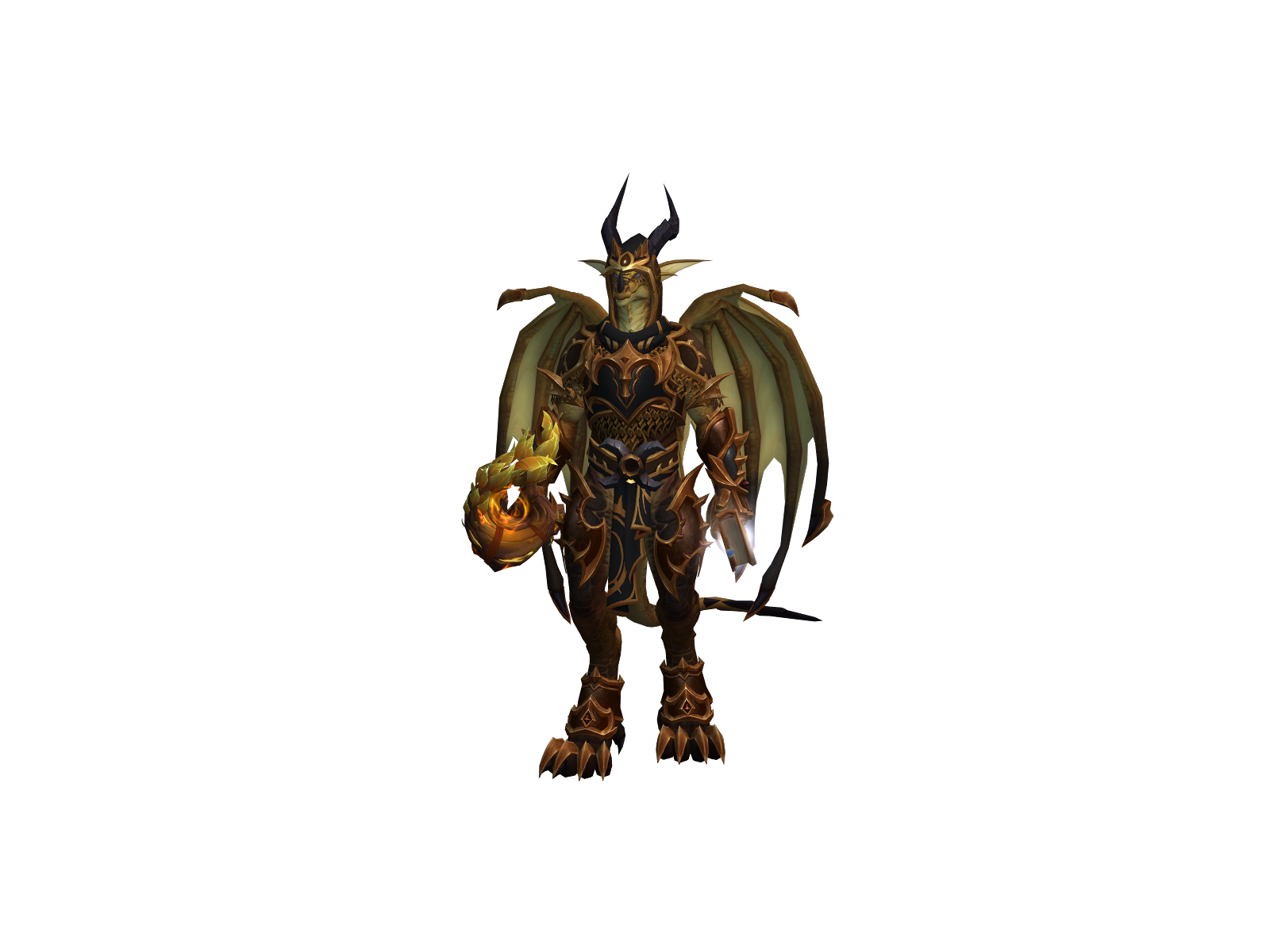 Dracdeez 3D character render
