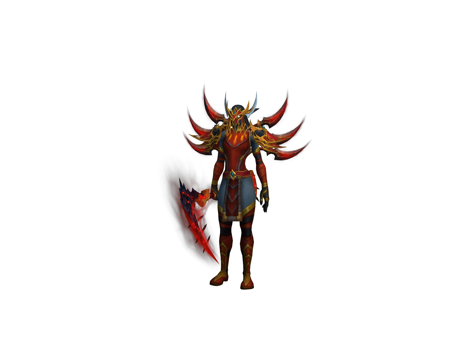 Awdam 3D character render