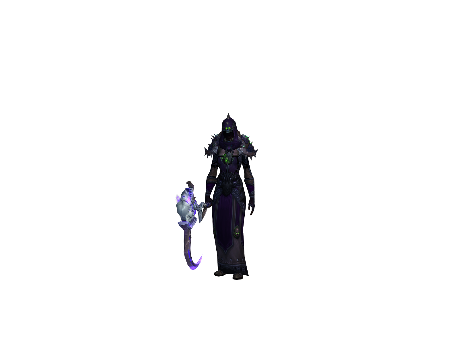 Finrak 3D character render