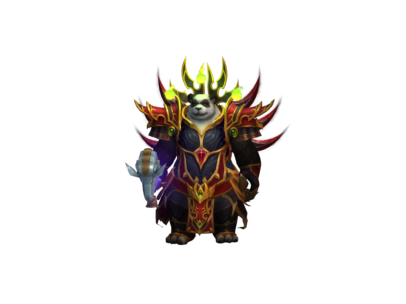 Antonihorse 3D character render