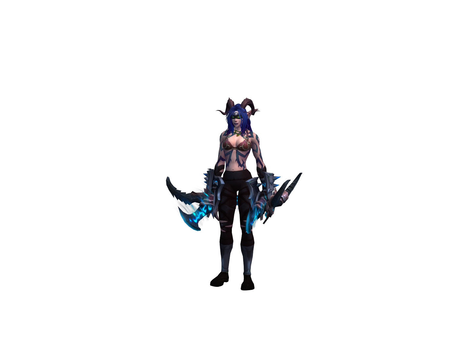 Alala 3D character render