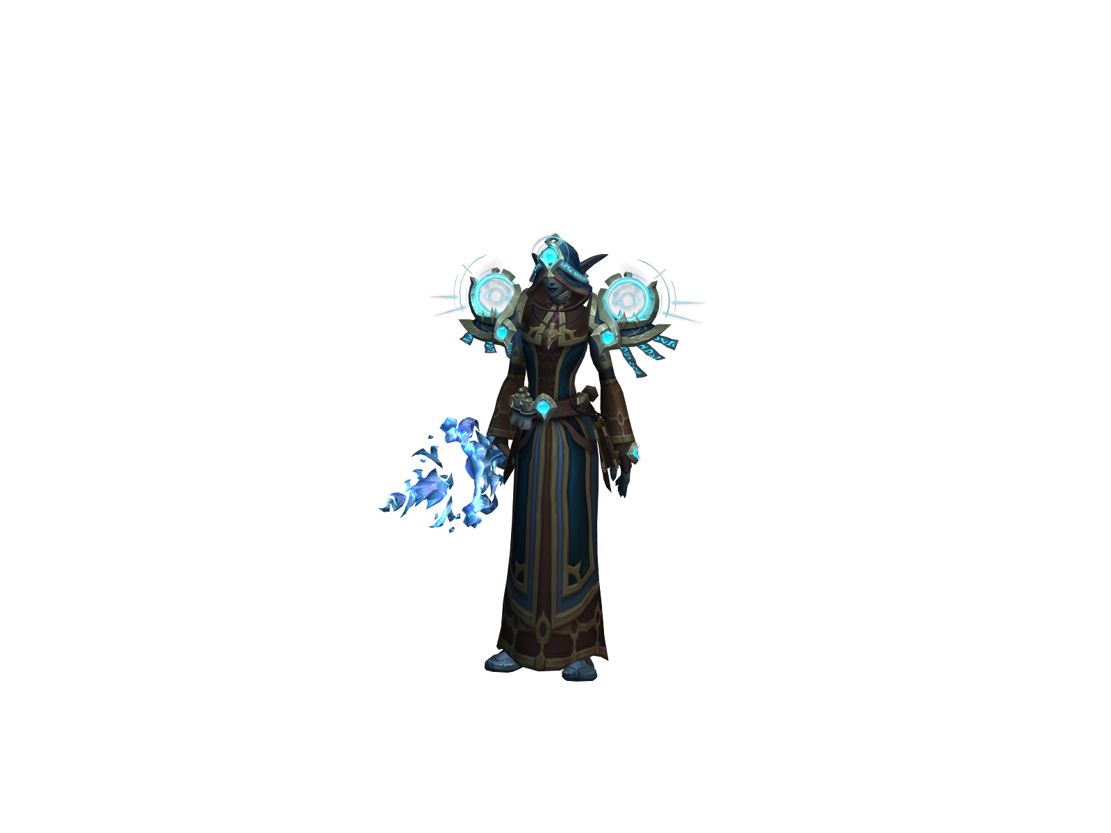 Impactful 3D character render