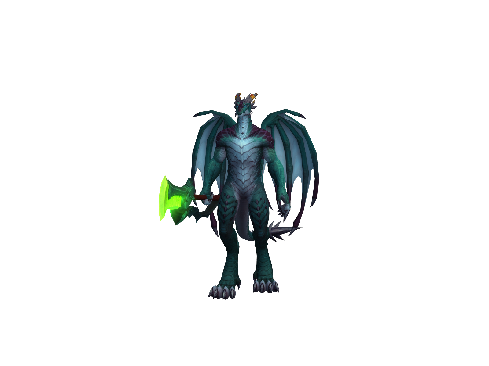 Alcase 3D character render