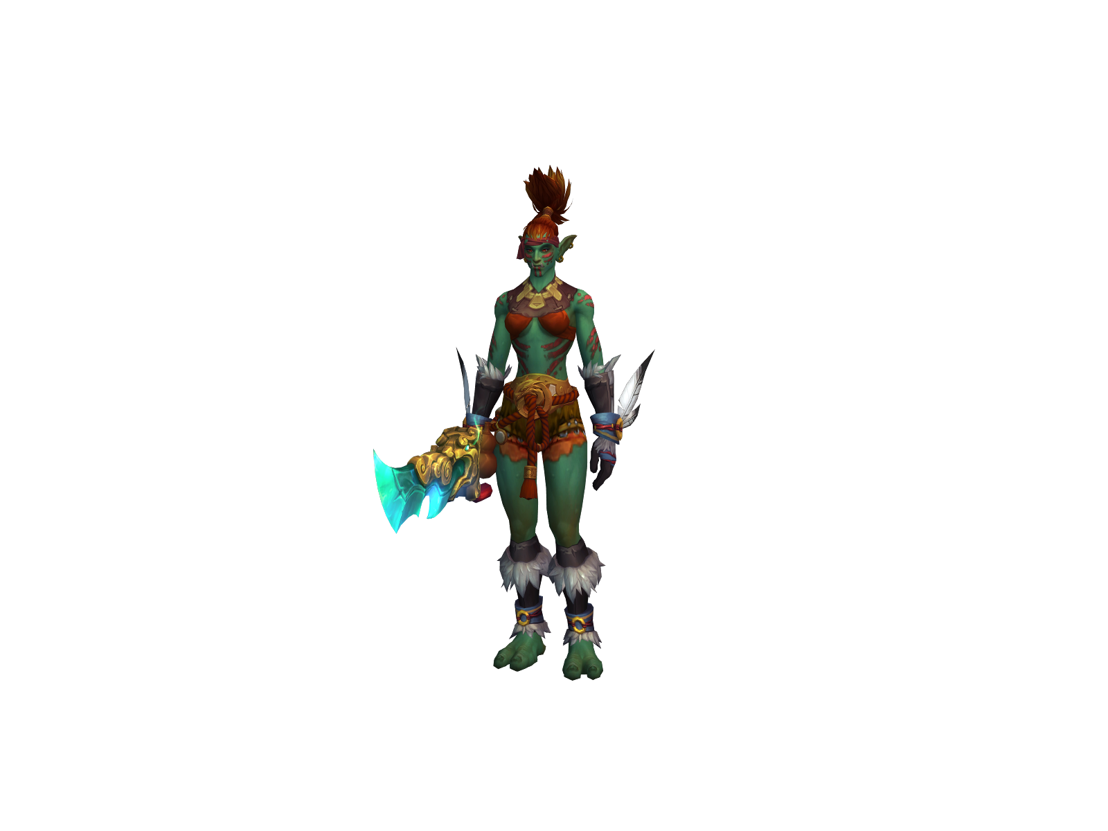 Izzro 3D character render