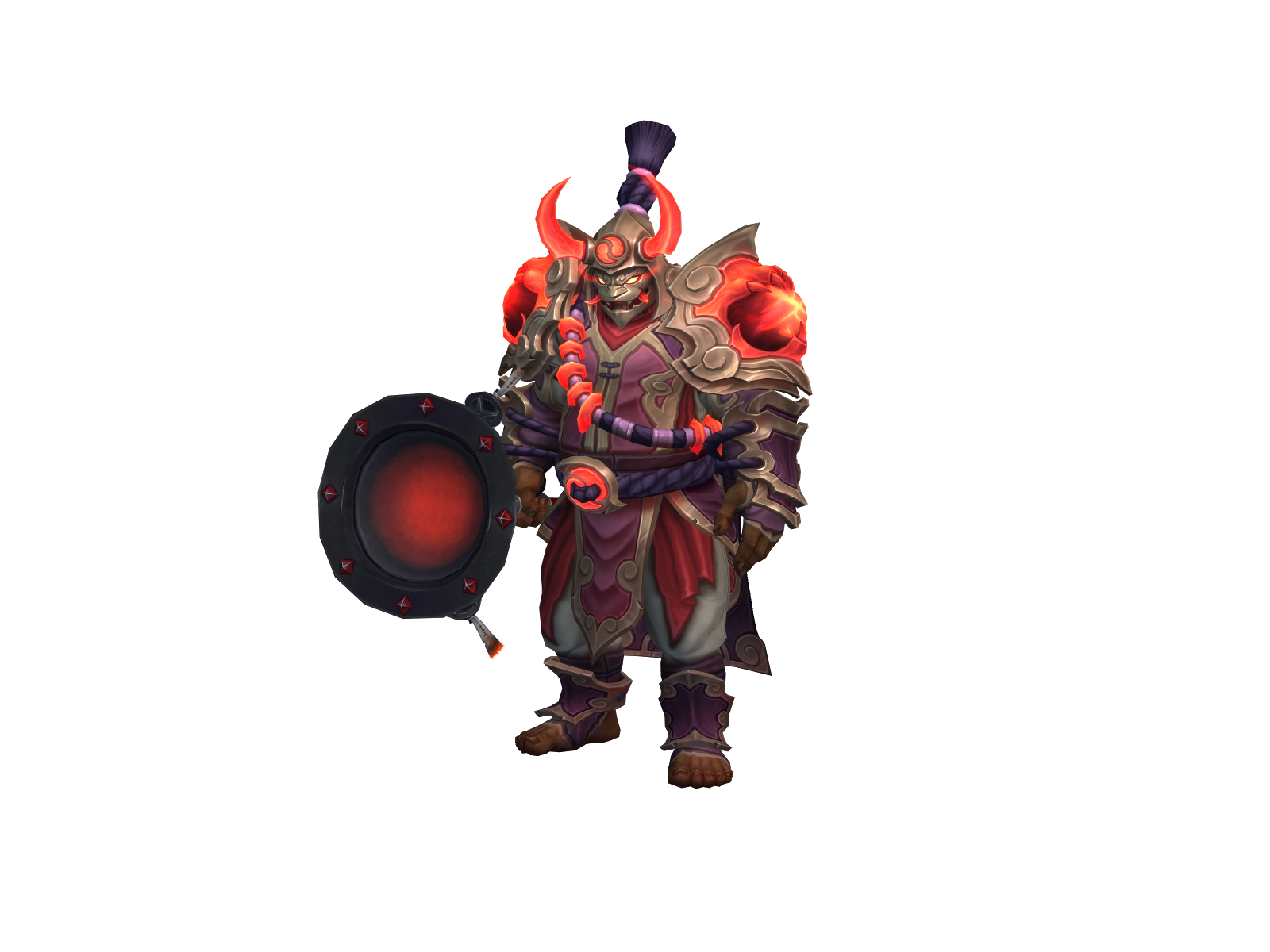 Twistafrank 3D character render