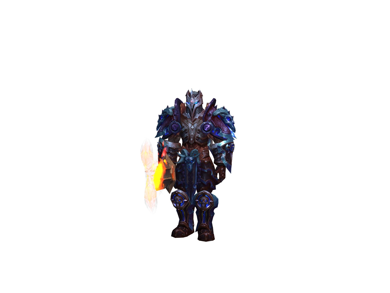 Glitchdk 3D character render
