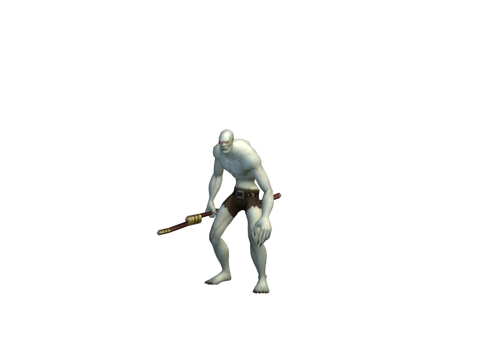 Gorem 3D character render