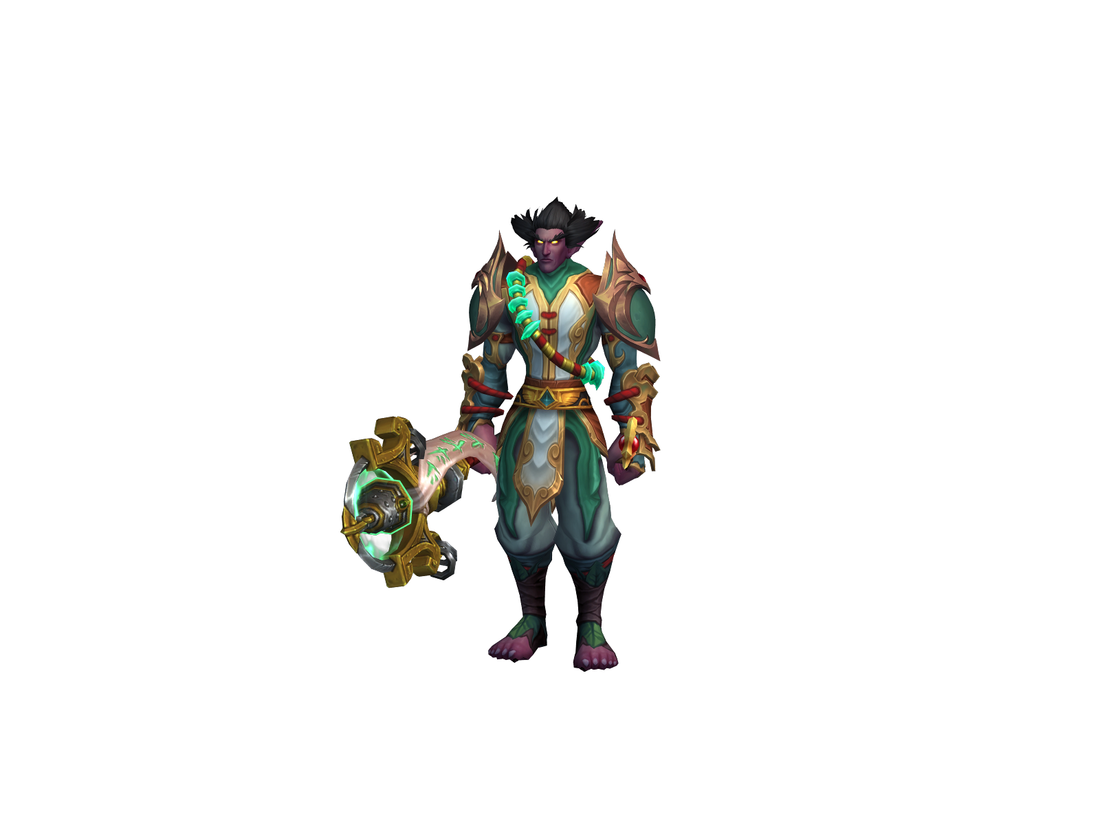 Antonil 3D character render
