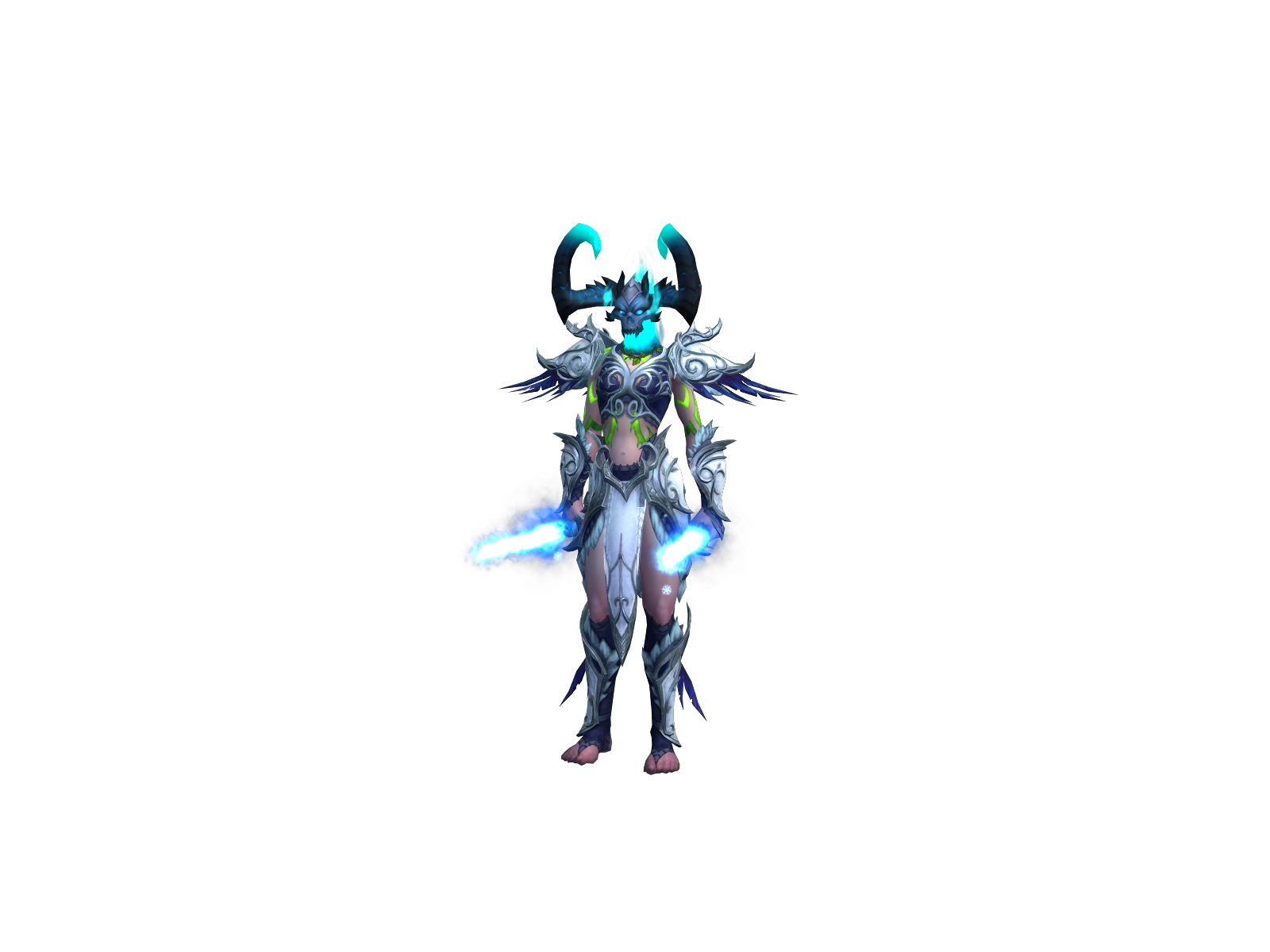 Ashplume 3D character render