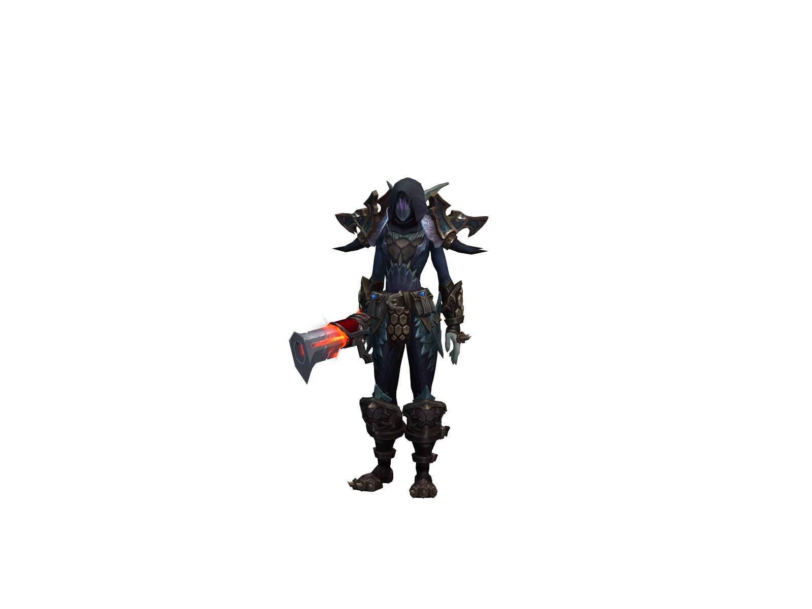 Straangebrew 3D character render