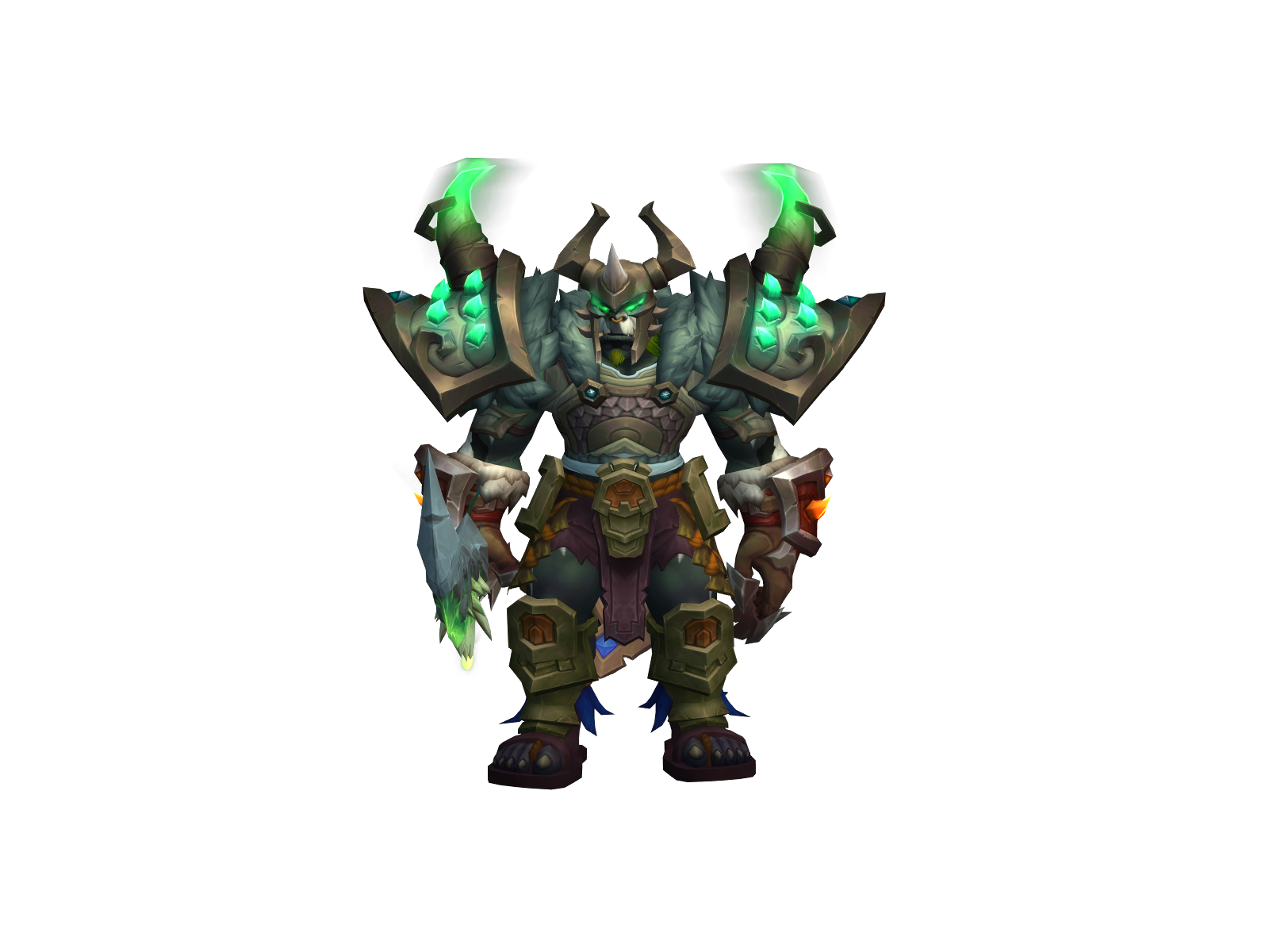 Sixsevnbusty 3D character render