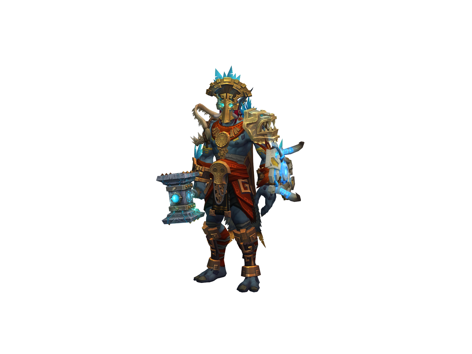 Shadøwmaki 3D character render