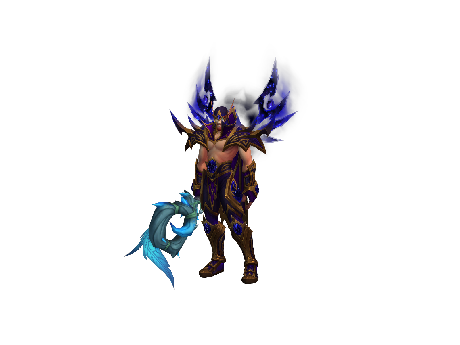 Bubblesmage 3D character render