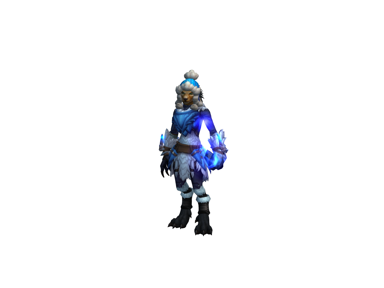 Hilili 3D character render