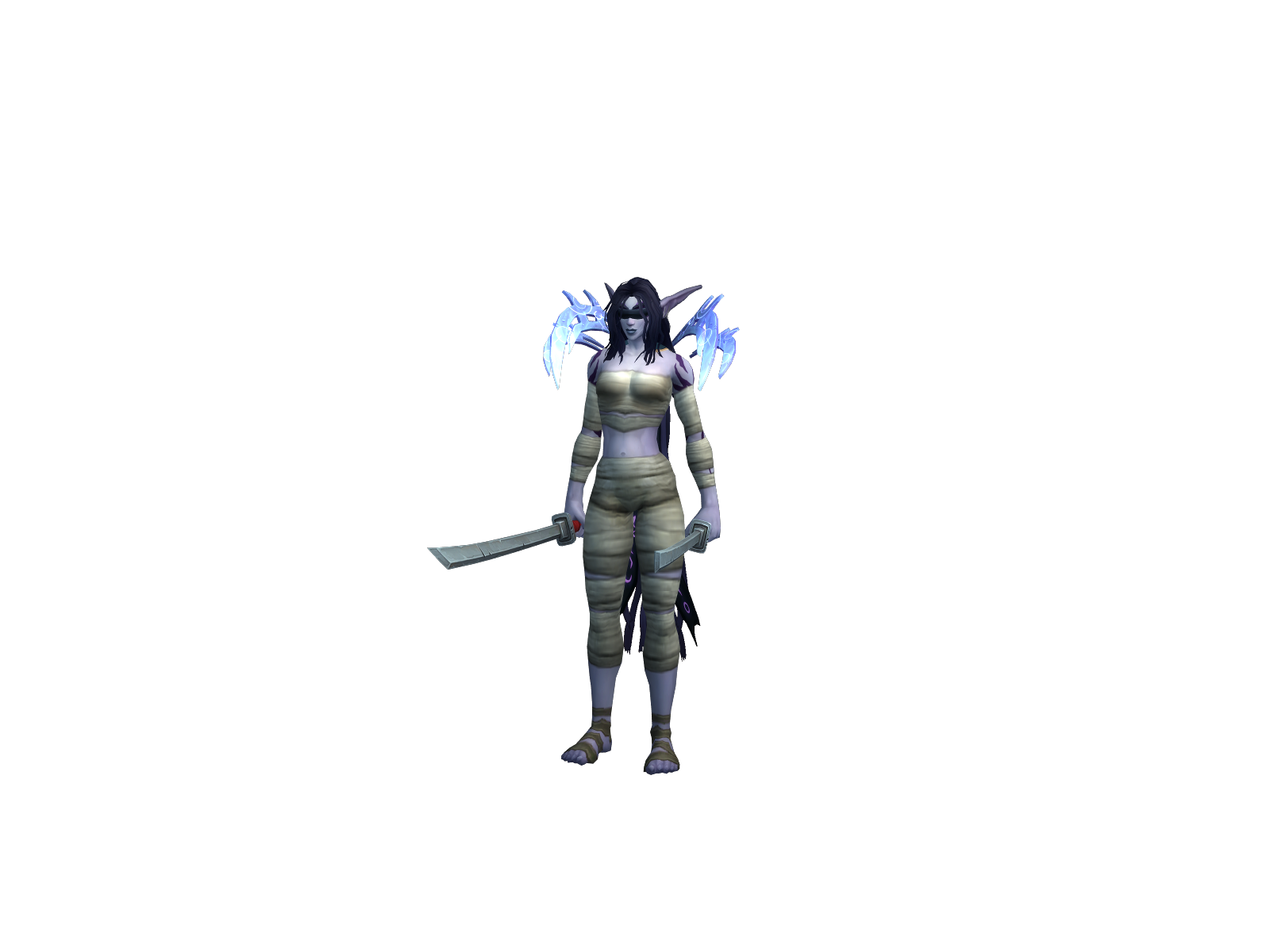 Viorella 3D character render