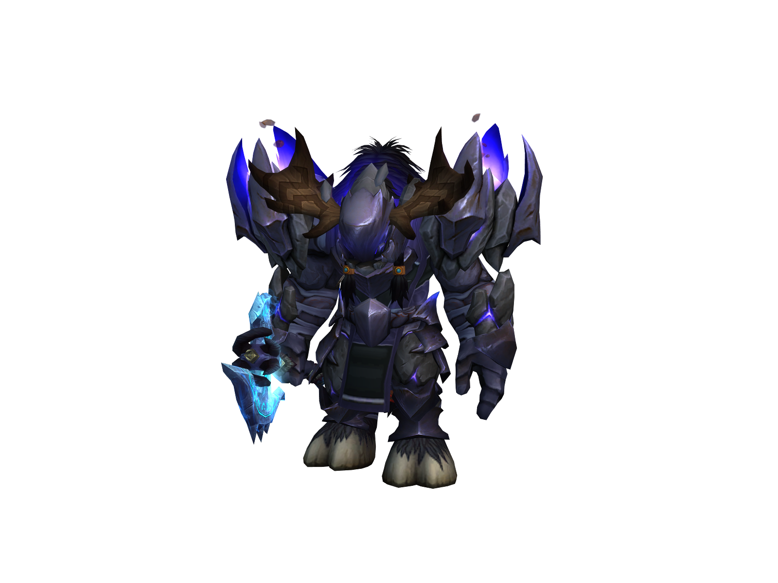 Raivy 3D character render
