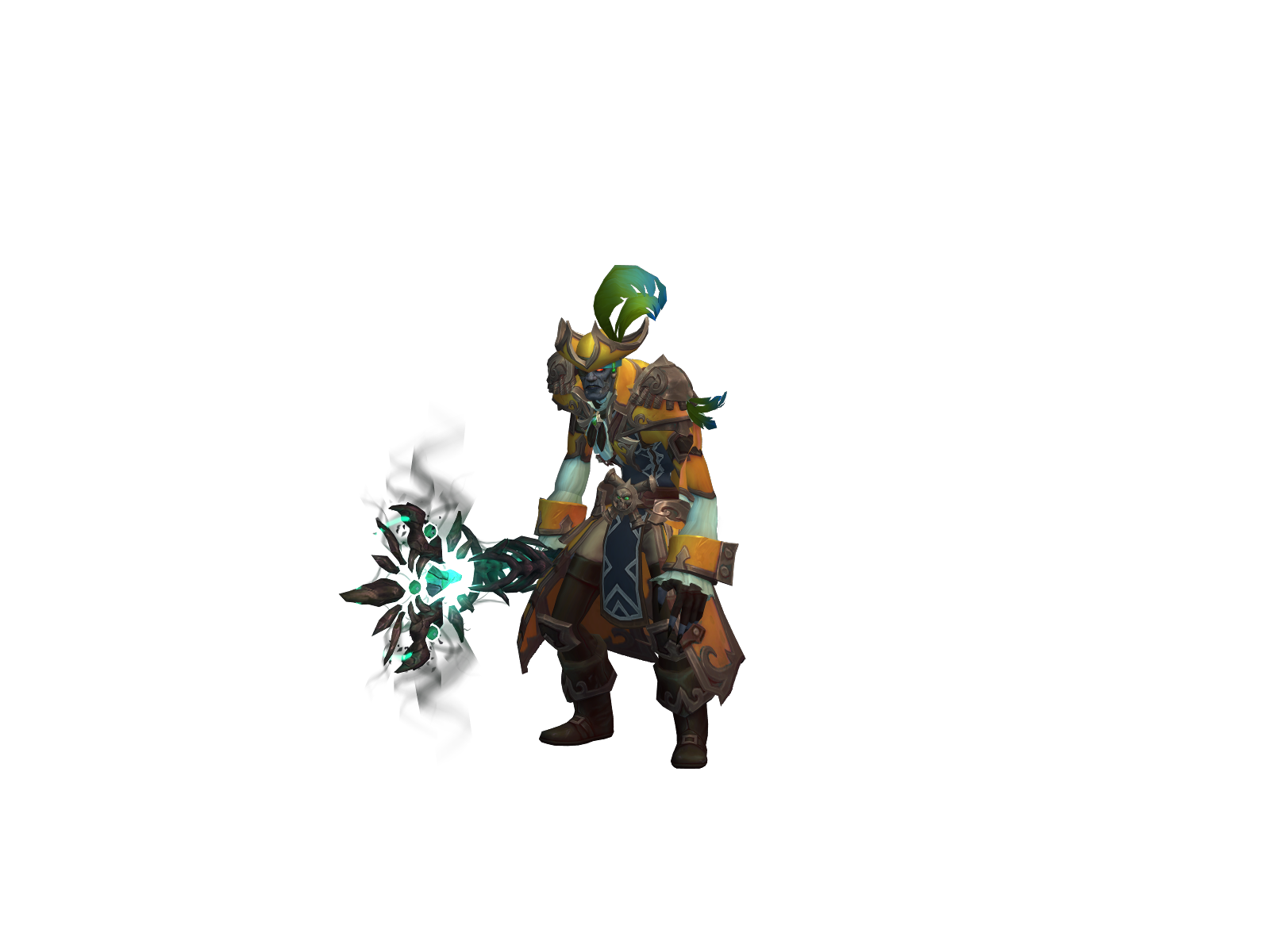 Nischop 3D character render