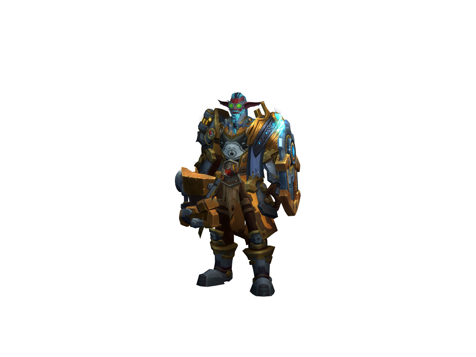 Gewnin 3D character render