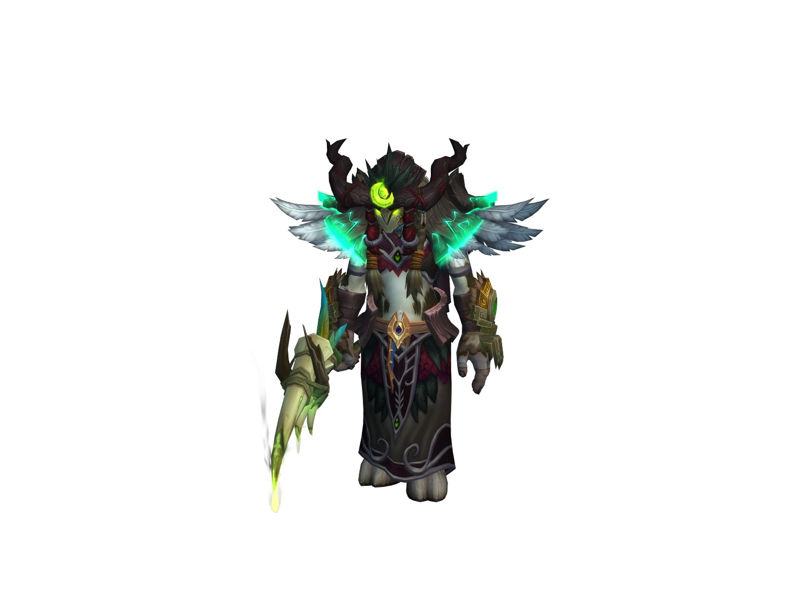 Mogruith 3D character render