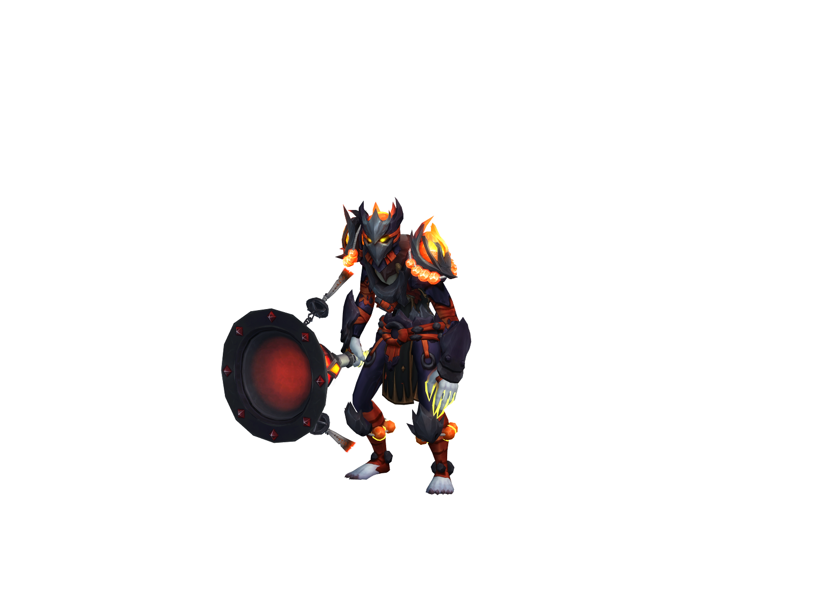 Ridethewind 3D character render