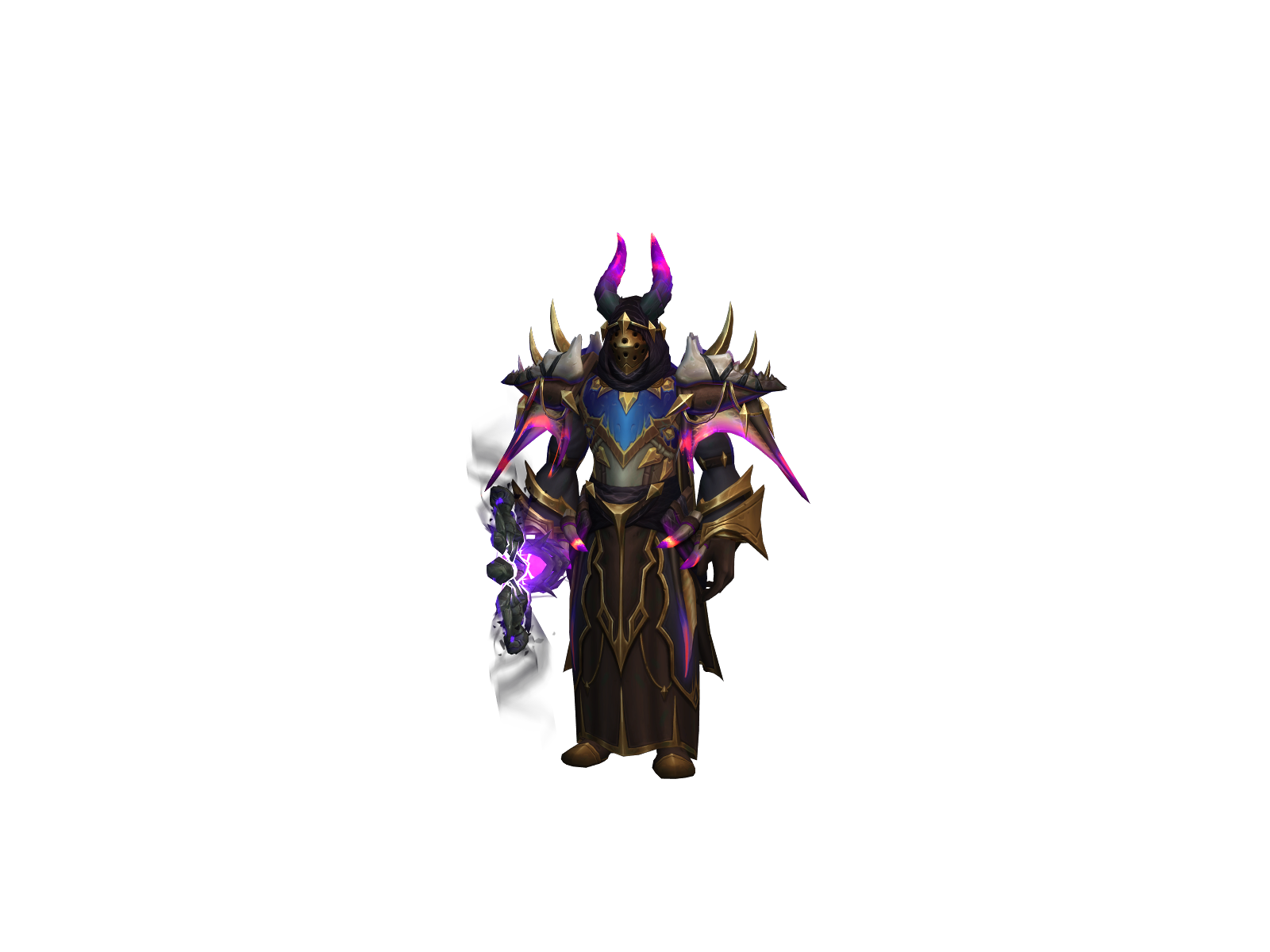 Wetted 3D character render
