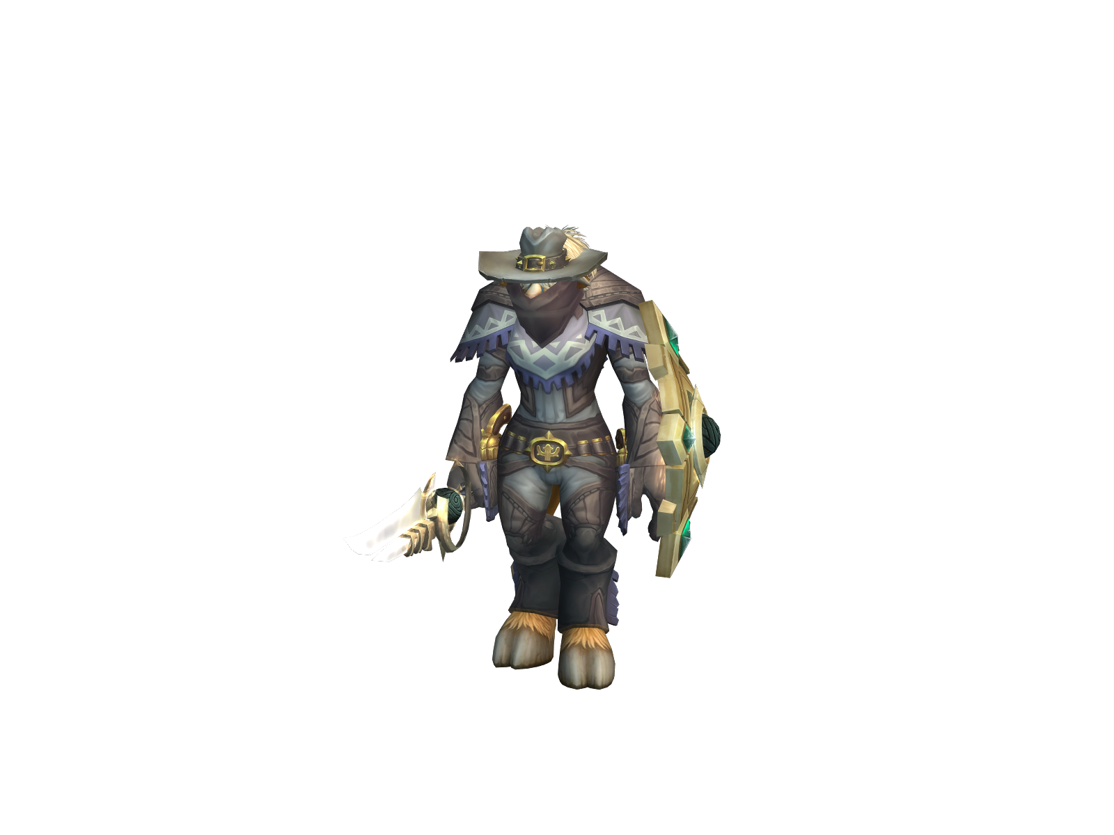 Pridice 3D character render