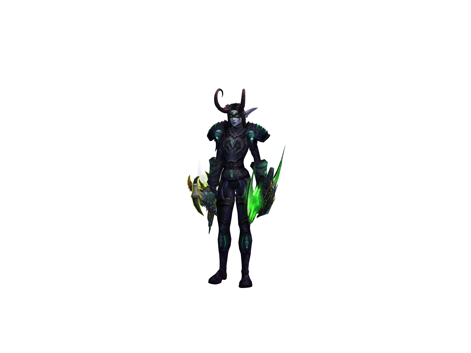 Gothellis 3D character render