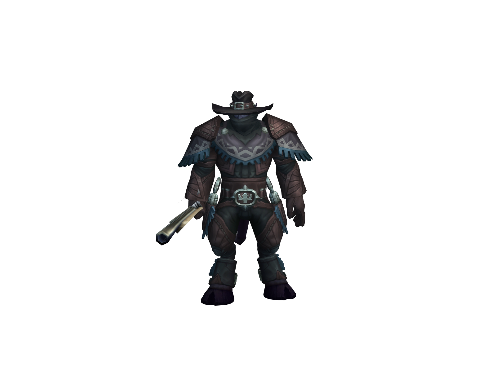 Gunsnhooves 3D character render
