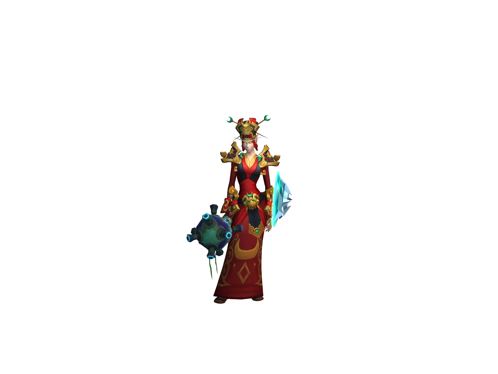 Aveh 3D character render