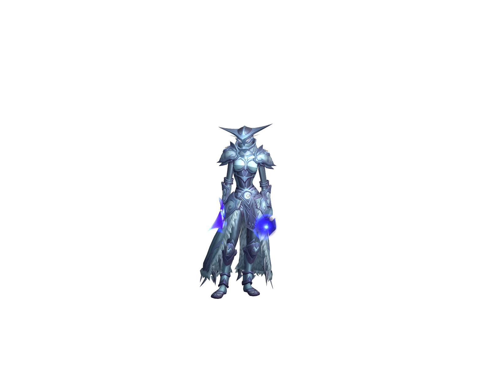 Bilkis 3D character render