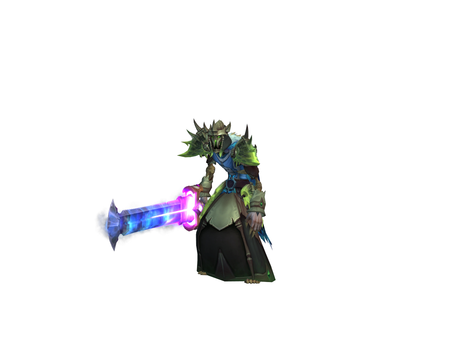 Sacul 3D character render