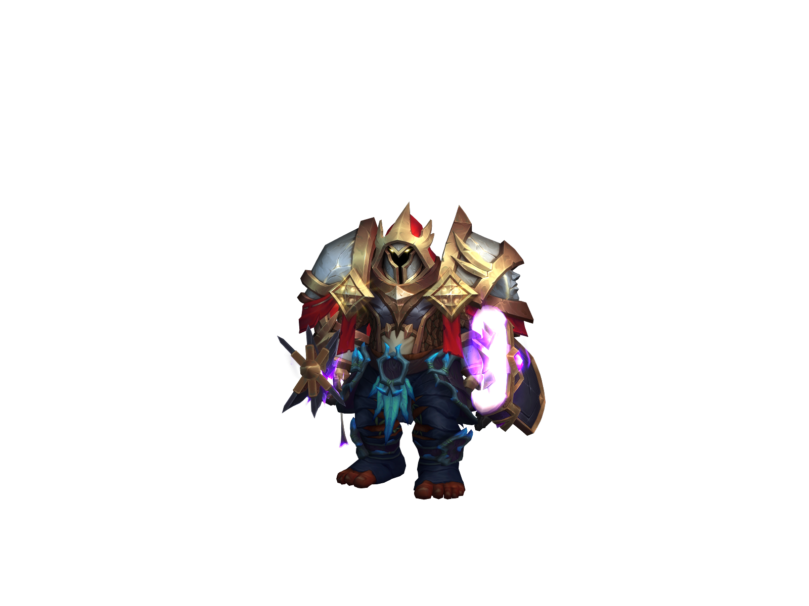 Tummynut 3D character render