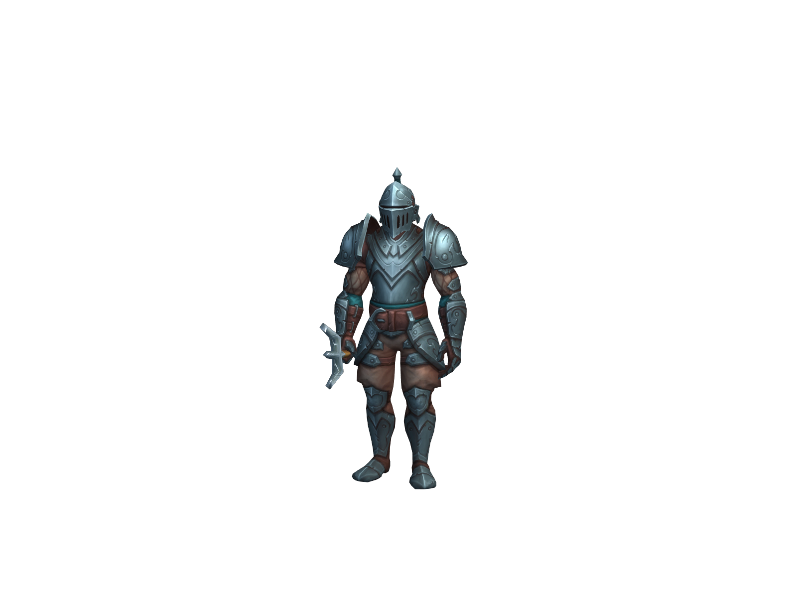 Bmruka 3D character render