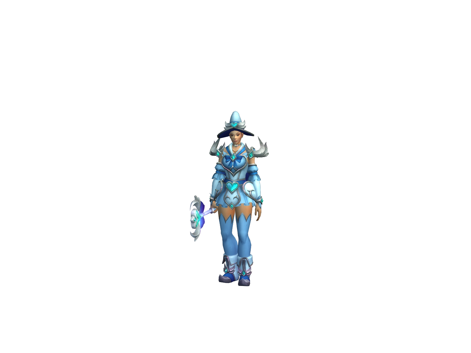 Marikit 3D character render