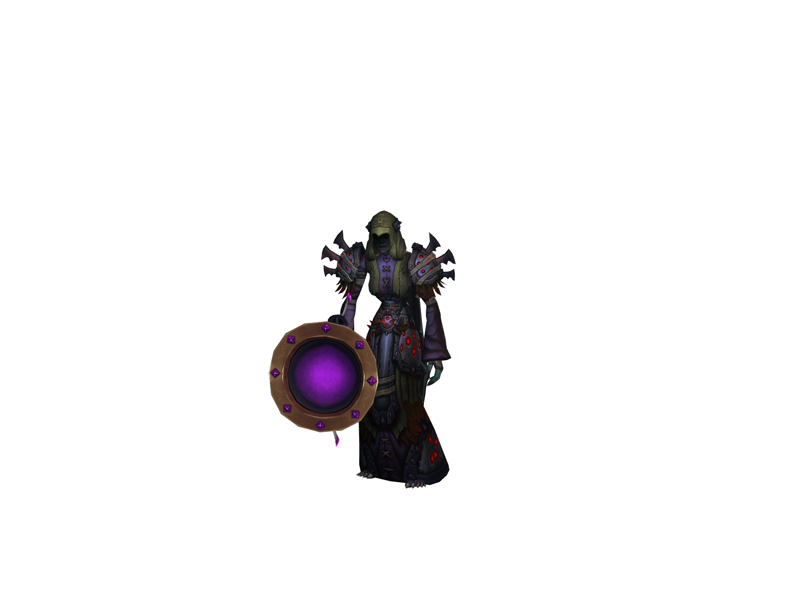 Squashpriest 3D character render