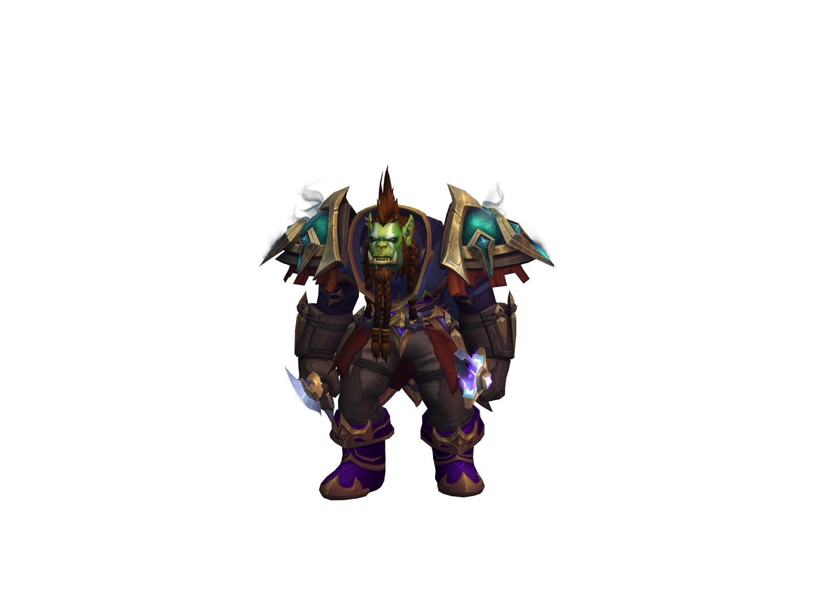 Zanorc 3D character render