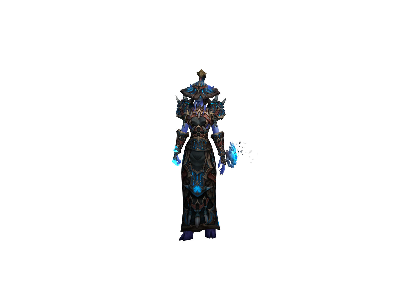 Dempee 3D character render