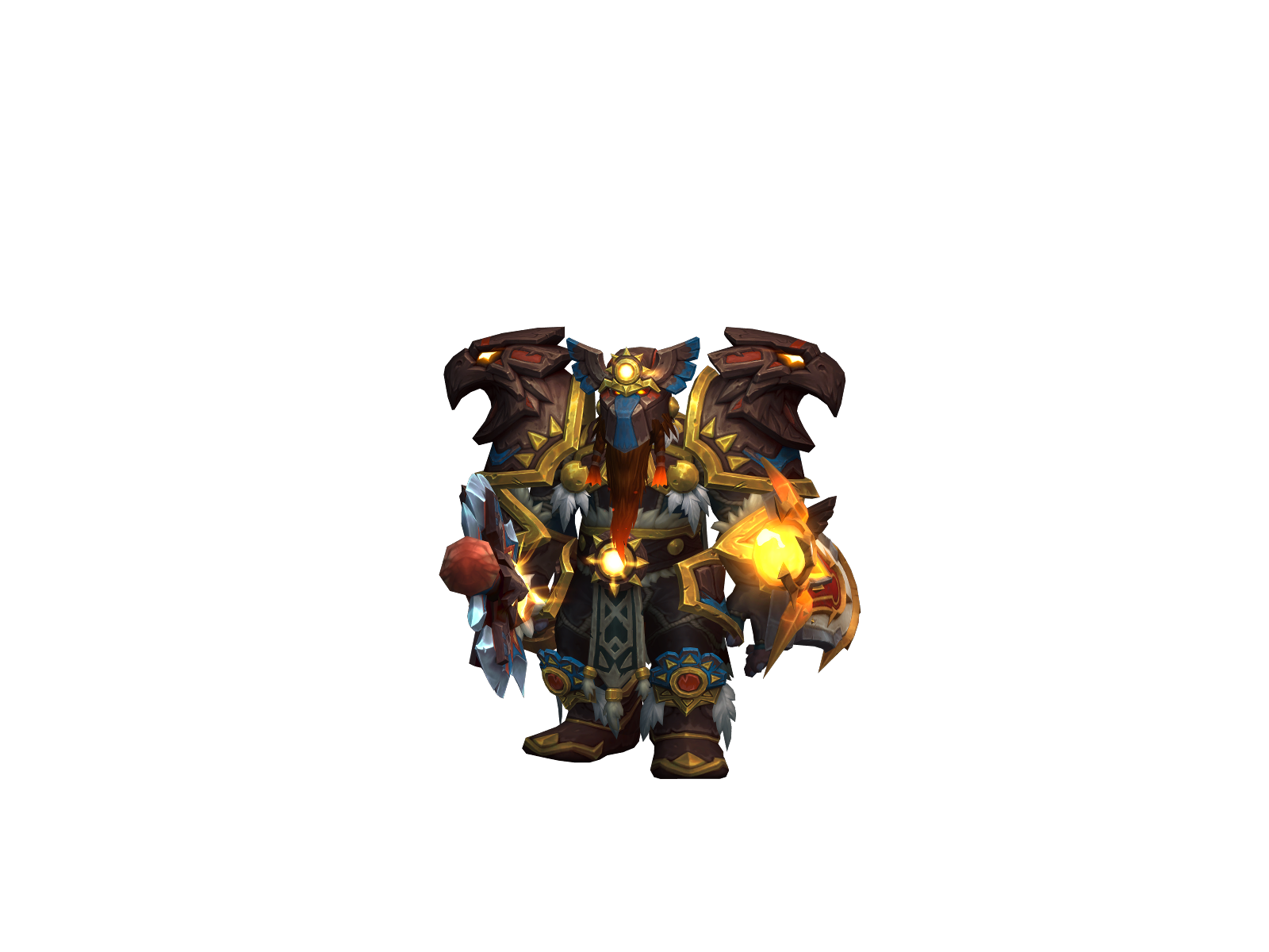 Boppington 3D character render
