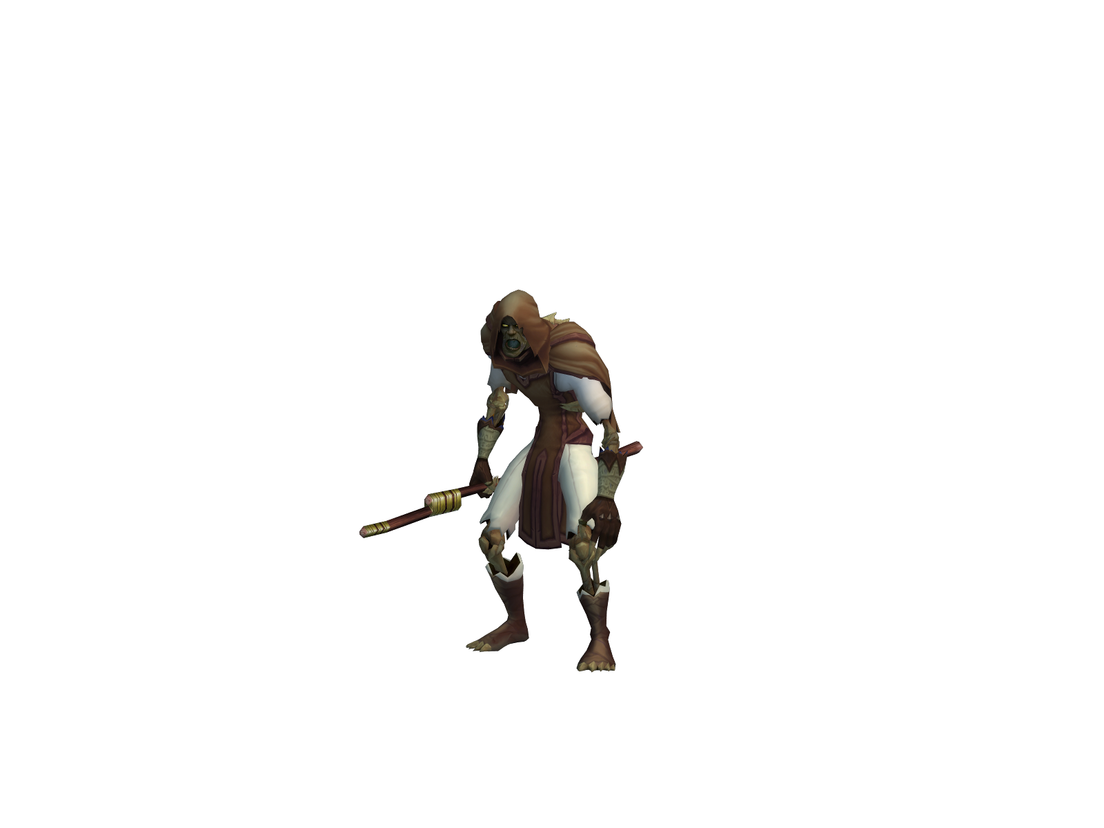 Bubblebones 3D character render