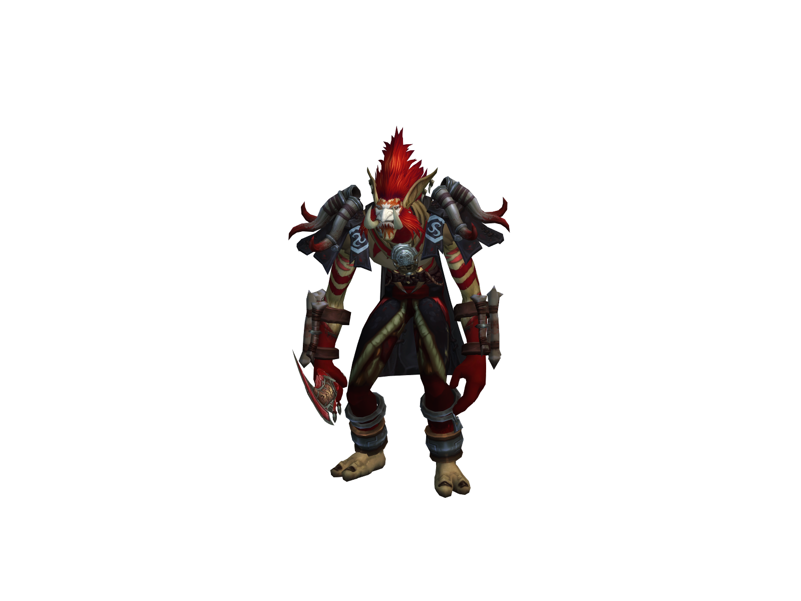 Marcrane 3D character render