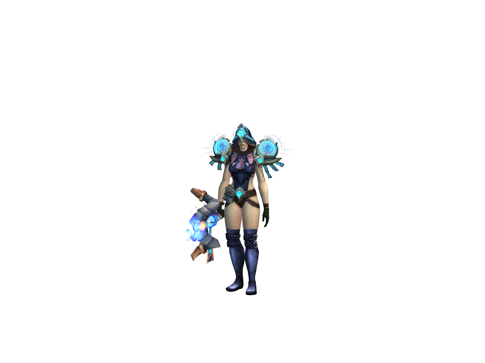 Misticheski 3D character render